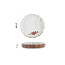 Teller mit Saucenschale Nyū (4 Farben und 4 Größen)