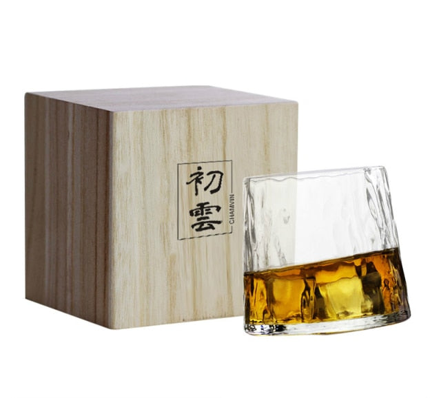 Rotierender Whiskyglas Sugamo