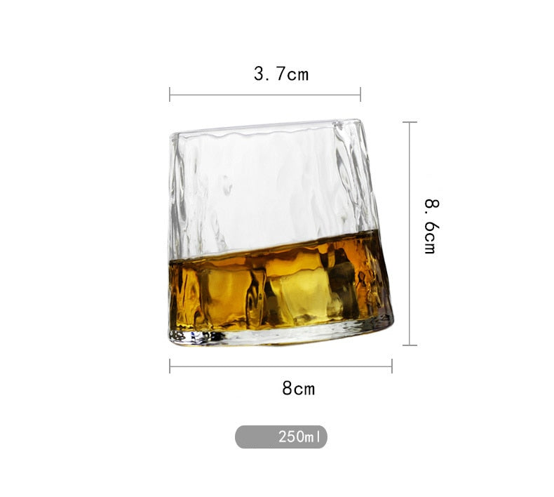 Rotierender Whiskyglas Sugamo