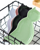 Katzen Teller Mizugaki (7 Farben)