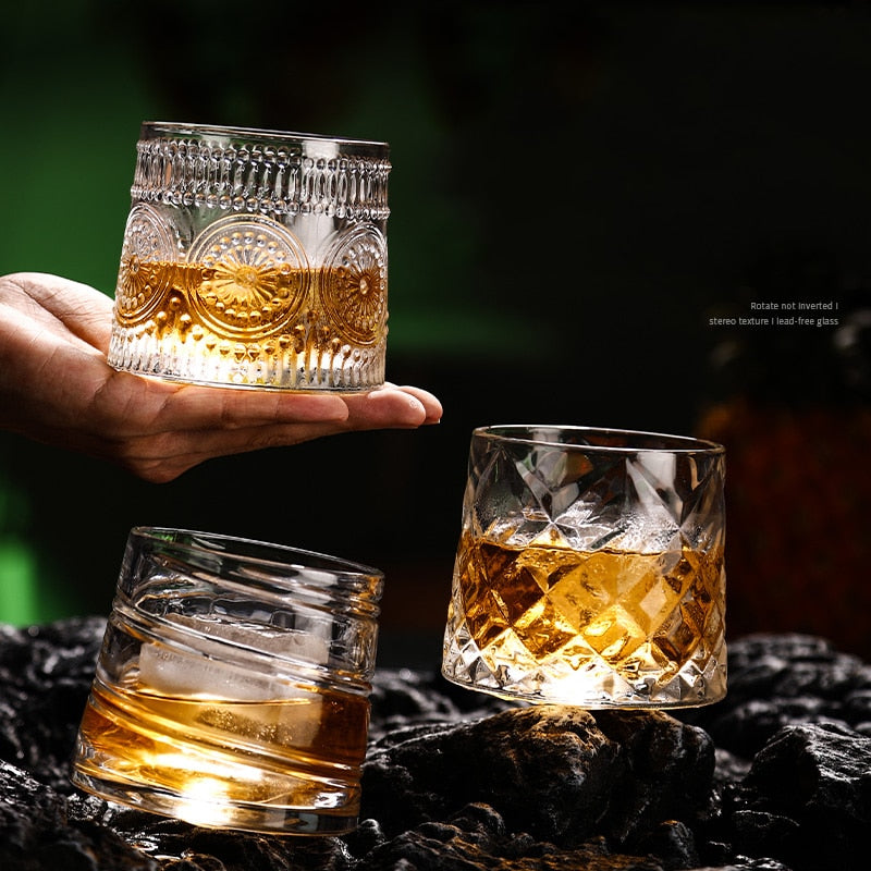 Rotierender Whiskyglas Uleno (3 Modelle)