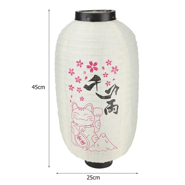 Stofflaterne Otaru im japanischen Stil – Bild 8