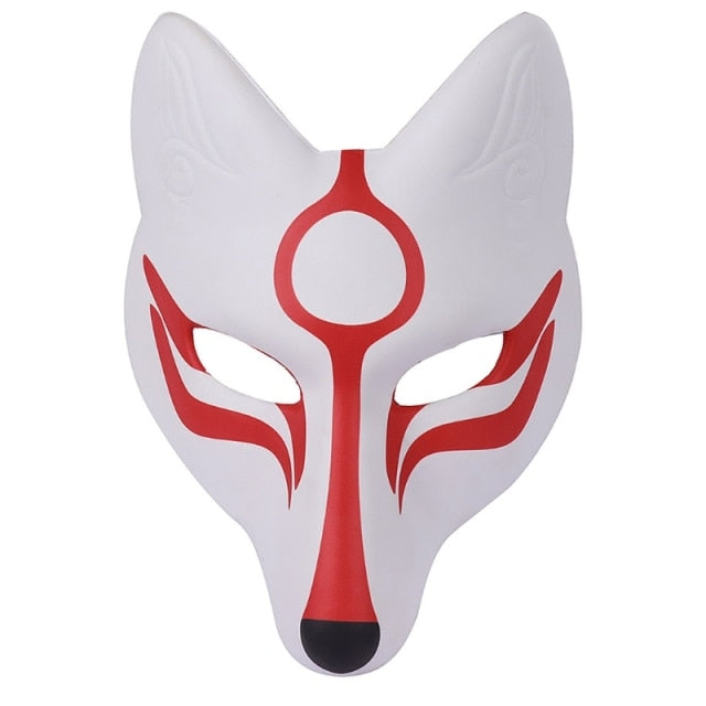 Kabuki Fuchs Masken Miyazaki (2 Farben)