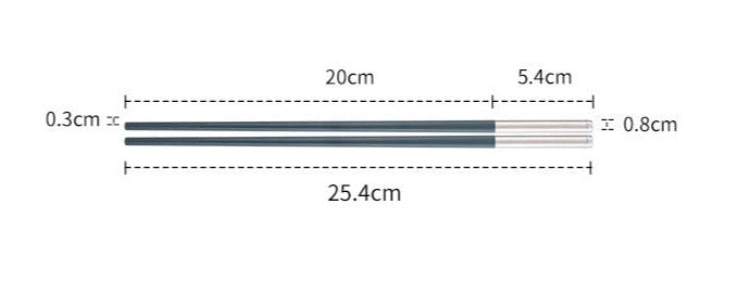 Essstäbchen Set Agaki (2 Farben)