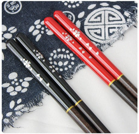 Naturholz Essstäbchen-Set Fujiwara