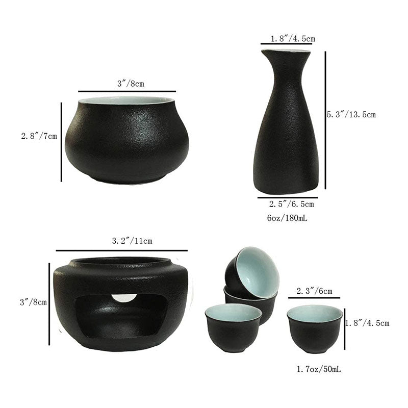 Keramik Sake Set Dakigaeri