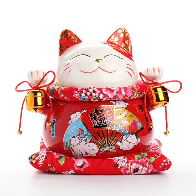 Maneki Neko Kiku (3 Muster)