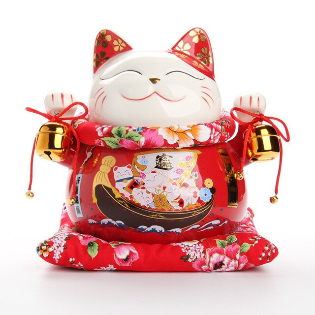 Maneki Neko Kiku (3 Muster)