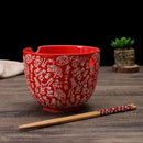 Nudel Stäbchen und Schüssel Set Kioto (2 Farben)