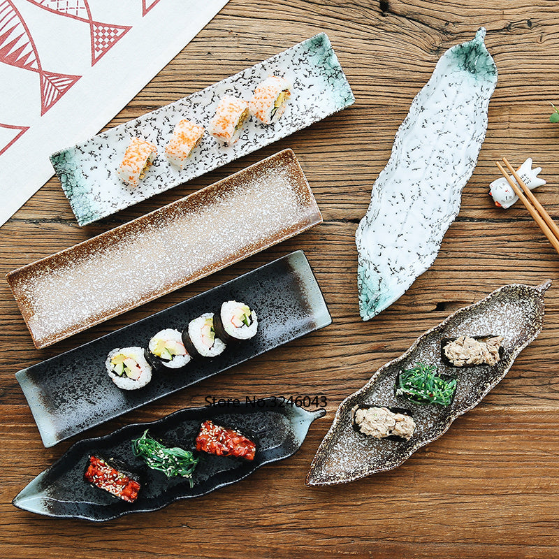 Sushi Platte Tsubasa (2 Modelle und 3 Farben)
