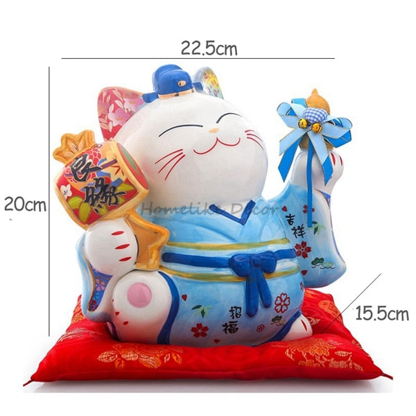 Maneki Neko Momo (2 Größen und 2 Farben)