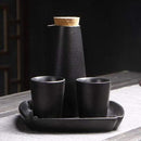 Sake Set Kurumi - Black - Sake