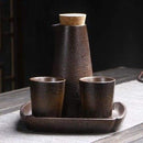 Sake Set Kurumi - Gold-Brown - Sake