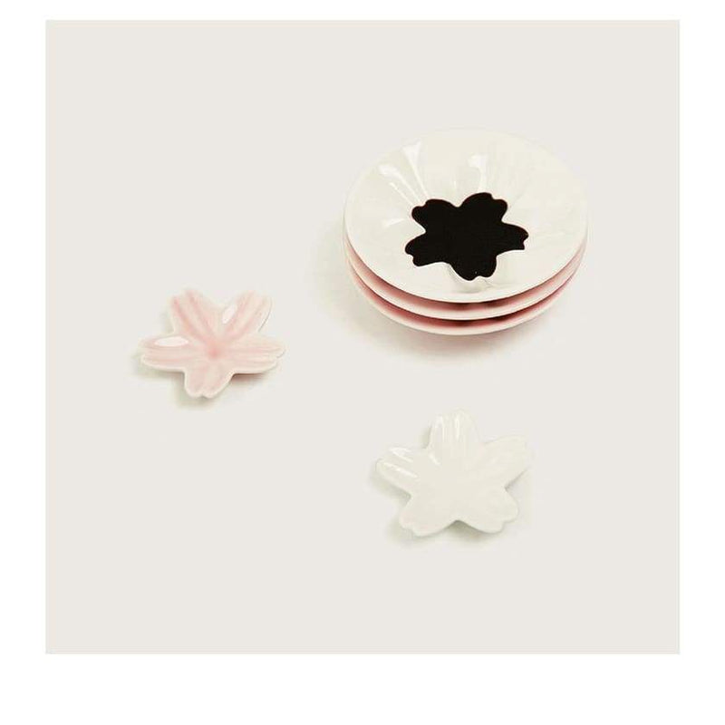 Sauce Plate and Chopstick Holder Set Sakura - Chopstick Holders