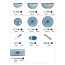 Tableware for six people Aki - a