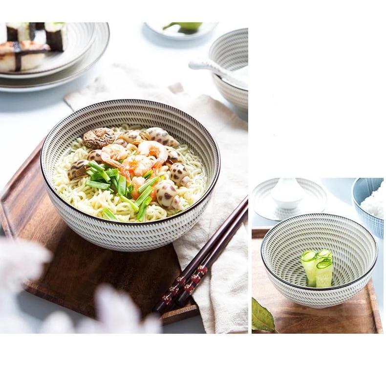 Tableware for six people Kiyoshi - a