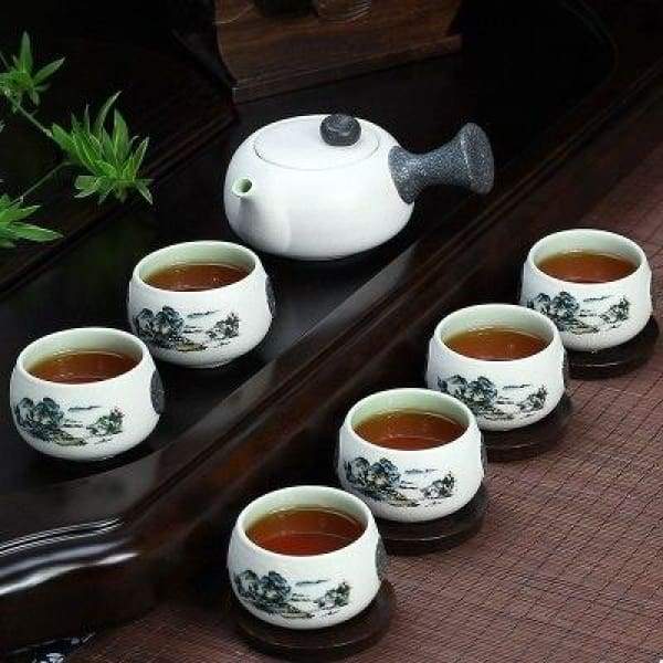 Tea Set Omitama - A - Tea