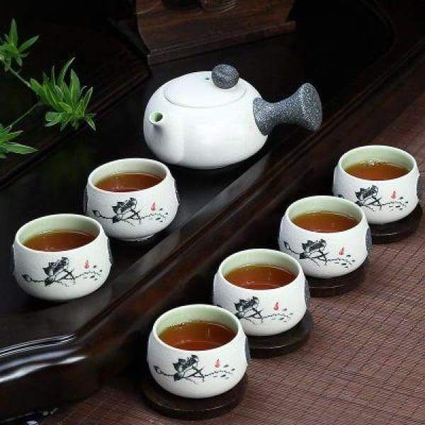 Tea Set Omitama - B - Tea