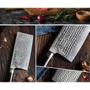 Usuba Damascus Knife Kenji - Knives