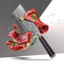 Usuba Damascus Knife Kenji - Knives