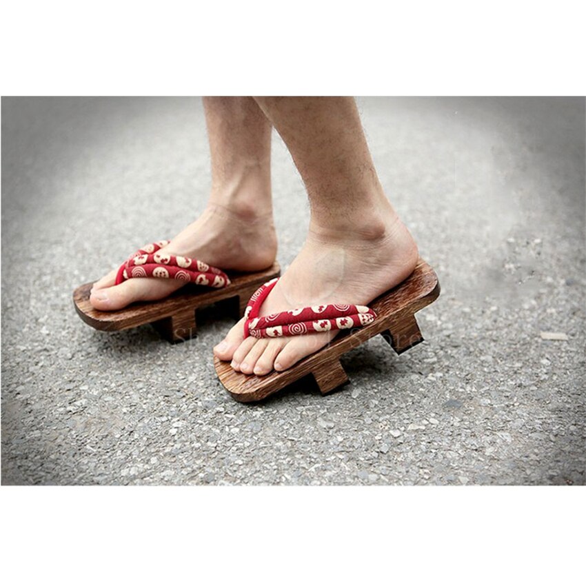 Herren Geta Sandalen Noguchi aus Paulownia-Holz – Bild 8