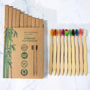 10 Bambus Zahnbürsten Rumoi (3 Modelle)