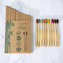 10 Bambus Zahnbürsten Rumoi (3 Modelle)