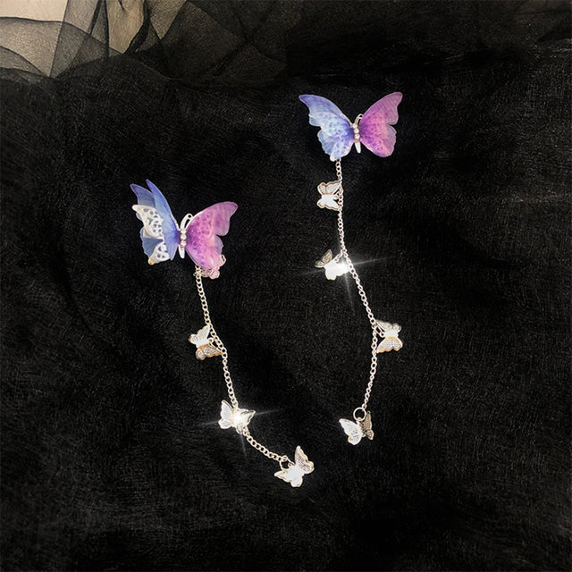 Schmetterling Haarnadeln Fukuchi