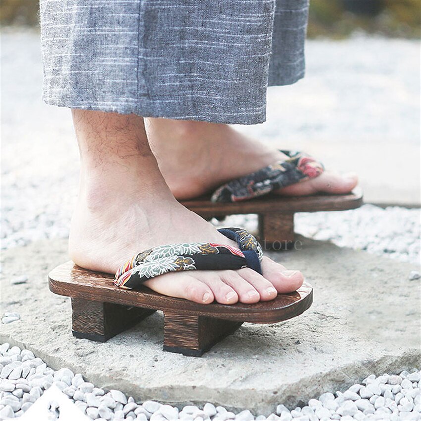 Herren Geta Sandalen Noguchi aus Paulownia-Holz – Bild 10