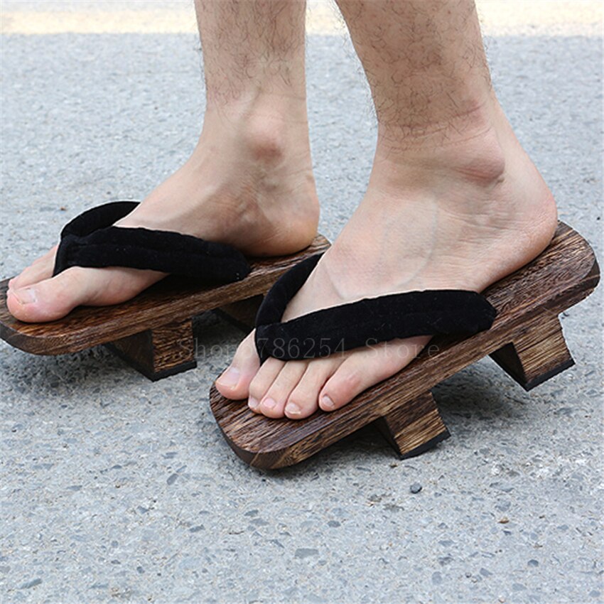 Herren Geta Sandalen Noguchi aus Paulownia-Holz – Bild 18