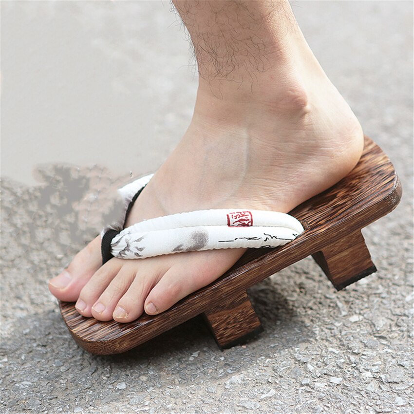 Herren Geta Sandalen Noguchi aus Paulownia-Holz – Bild 11