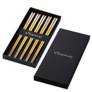 Essstäbchen-Set Kobushi (6 Farben)