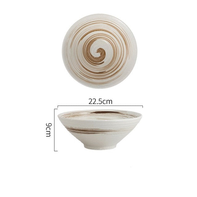 Ramen-Schüssel Kasumiga aus Keramik, 1300 ml – Bild 11