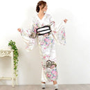Yukata Damen Kimono Jūniko (10 Farben)