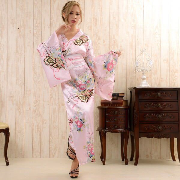 Yukata Damen Kimono Jūniko (10 Farben)
