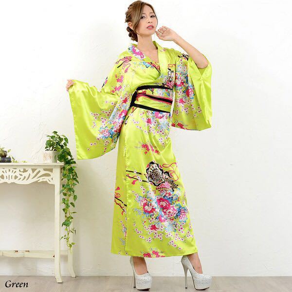 Yukata Damen Kimono Jūniko (10 Farben)