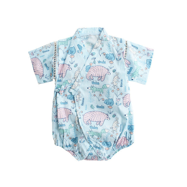 Baby Kimono Taba aus Baumwollmischung – Bild 9