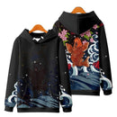 Harajuku Sweatshirt mit Kapuze Yūbari