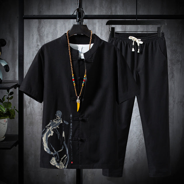 Herren Tang Uniform Set Inao (4 Farben und 7 Größen)