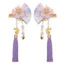 1 Paar Kanzashi Haarspangen Hii (2 Farben)