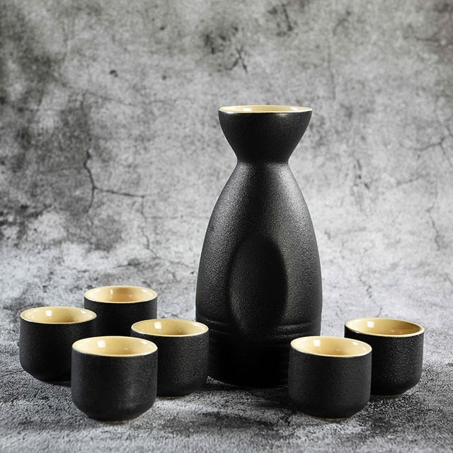 Sake Set Tategawa (2 Farben und 2 Modelle)