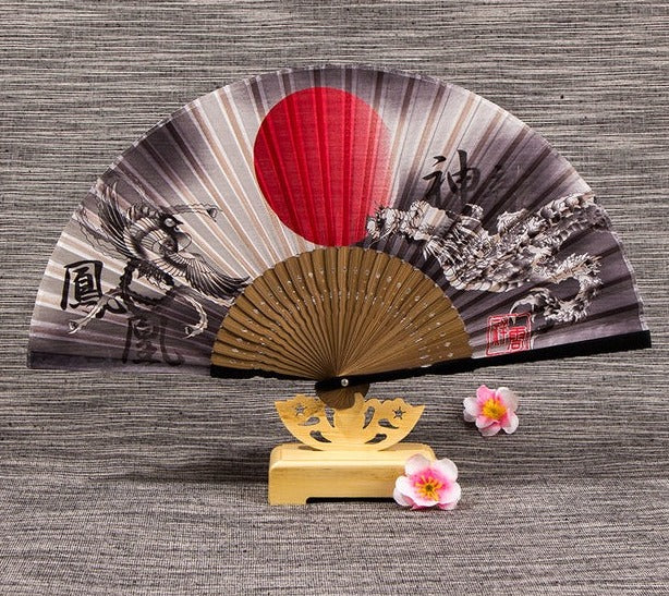 Fächer Daitoku (3 Farben)