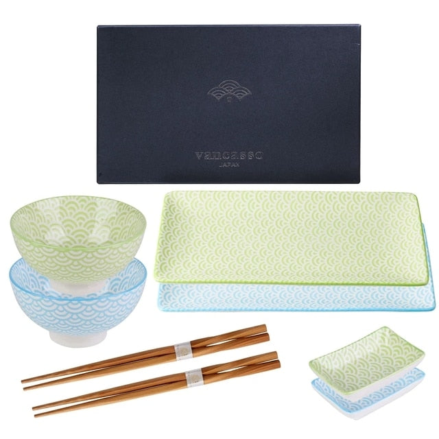 Sushi Geschirr Set Oba (2 Farben)