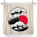 Duschvorhang Tamura (4 Farben)