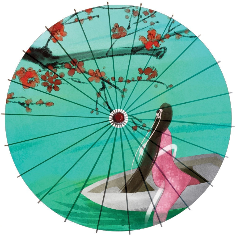 Asiatischer Sonnenschirm Ban (5 Designs)