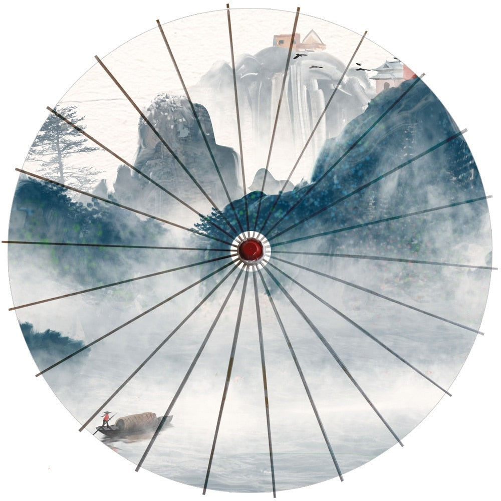 Asiatischer Sonnenschirm Ban (5 Designs)