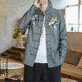 Asiatisches Jeanshemd Nii (3 Farben)