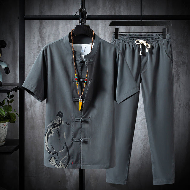 Herren Tang Uniform Set Inao (4 Farben und 7 Größen)