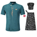 3 Teiliges Kochuniform-Set Kashibaru (6 Farben)