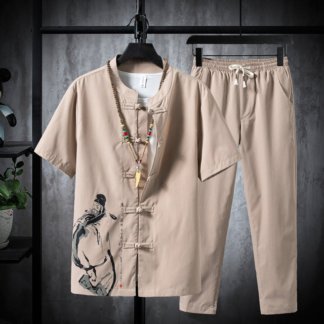 Herren Tang Uniform Set Inao (4 Farben und 7 Größen)